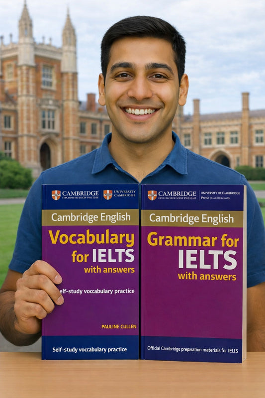Cambridge English Vocabulary & Grammar for IELTS – Pack of 02 Books (With Answers)