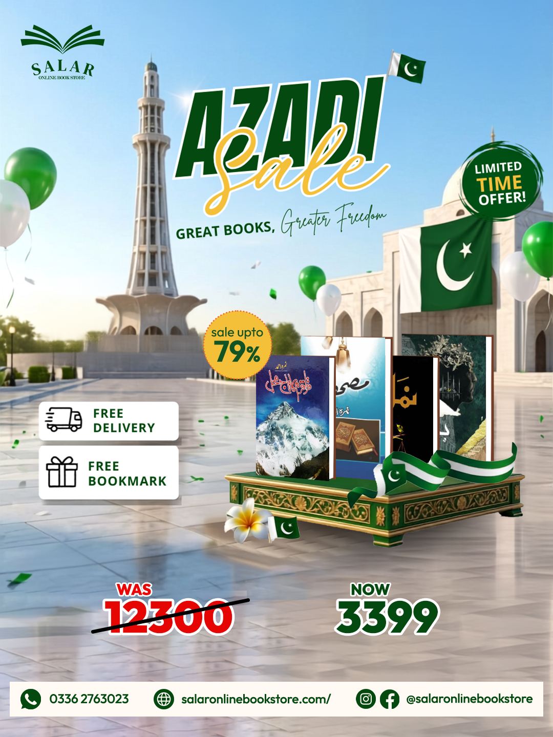 Deal # 20 (Namal, Bakht, Mushaf, Karakoram Ka Taj Mahal)