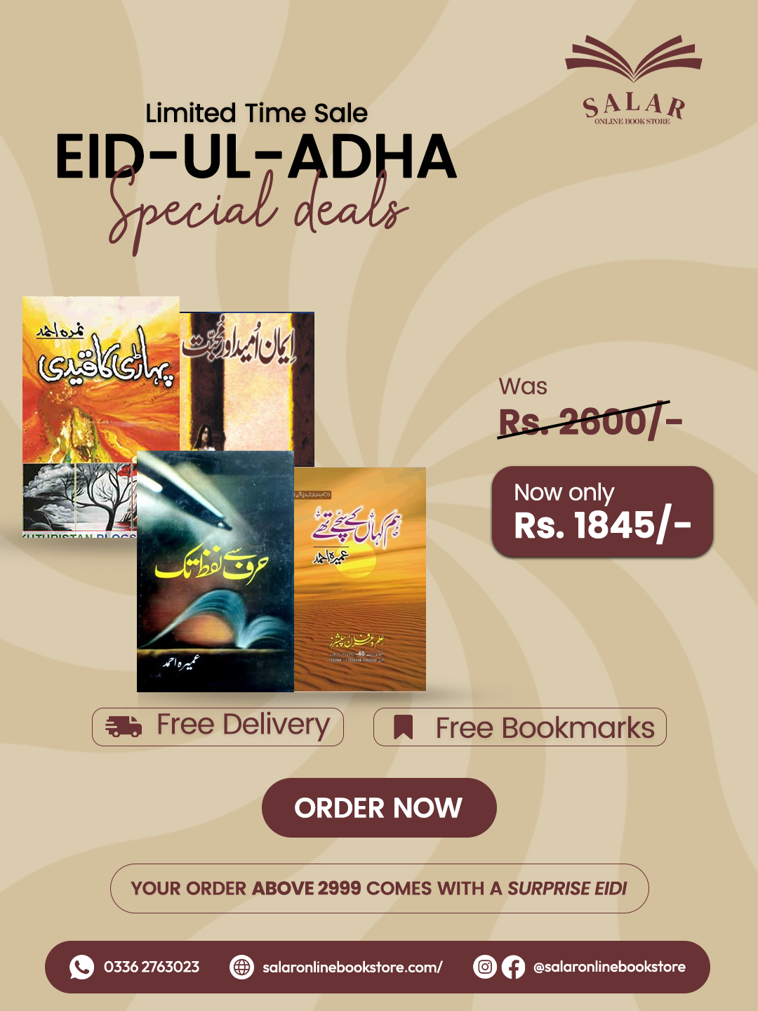 Deal # 36 (Pahari ka Qaidi, Harf se Lafz tak, Imaan Umeed or Mohabbat, Hum Kahan ke Sachy thy)